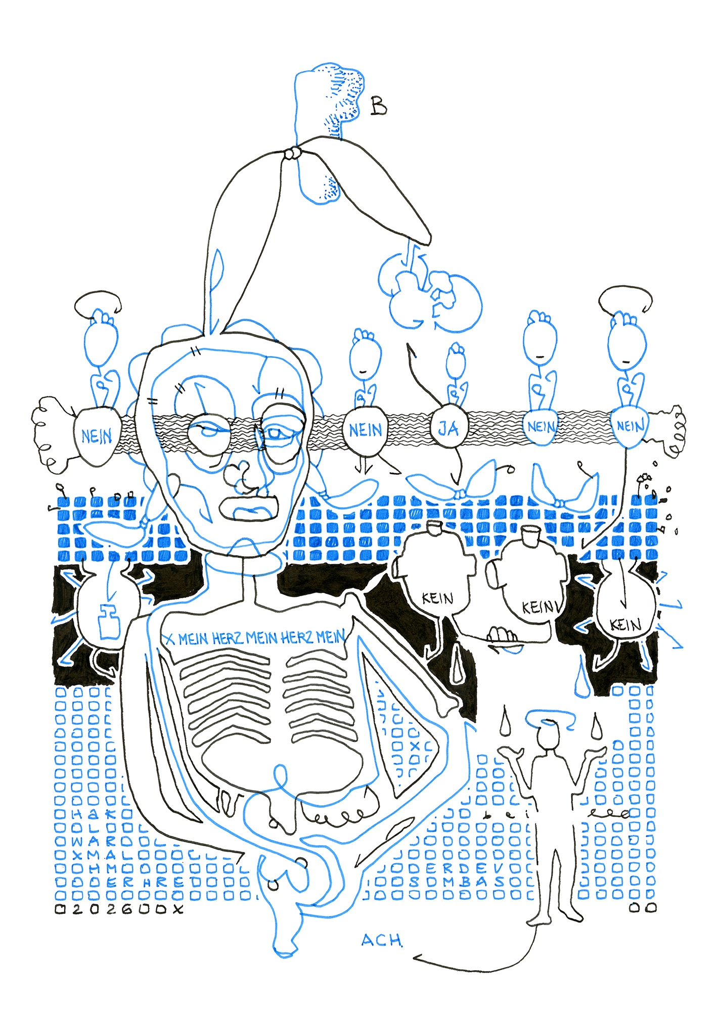 Hannes Kater  Ziehungszeichnung (Zeichnung/drawing) vom 08.08.2026 (1414 x 2000 Pixel)