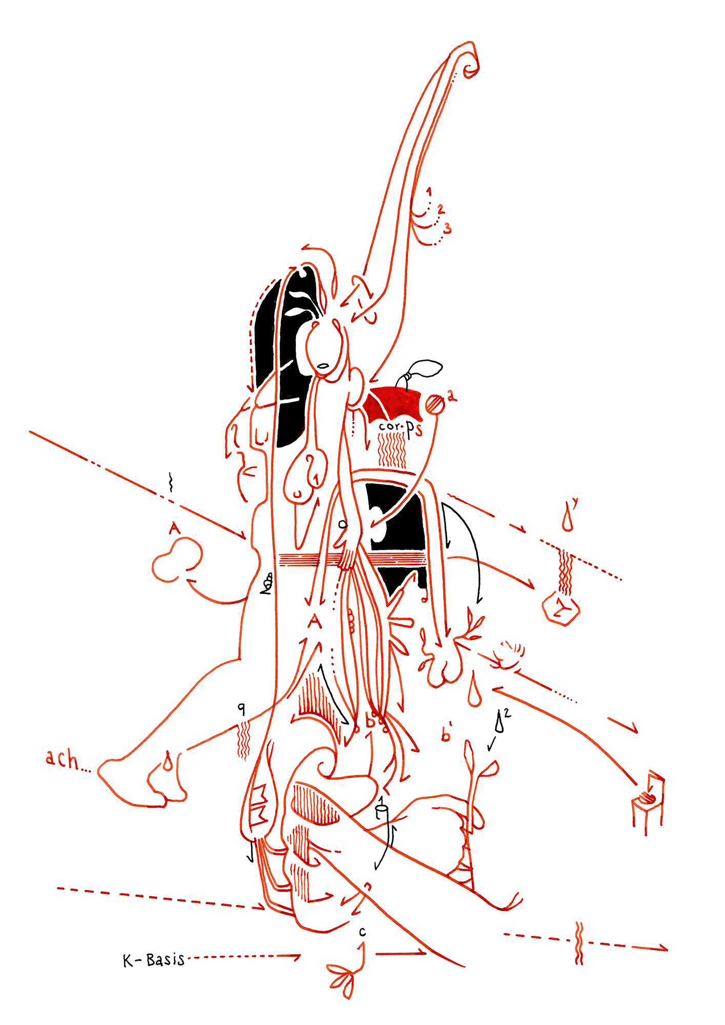 Hannes Kater – Tageszeichnung (Zeichnung/drawing) vom 05.10.2019 (1414 x 2000 Pixel)