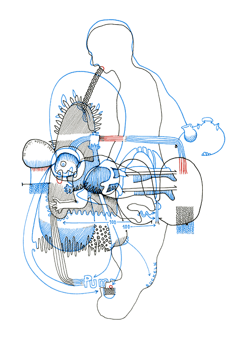 Hannes Kater - drawing from 01/22/2008