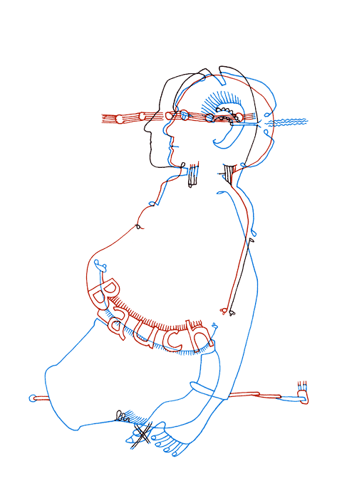 Hannes Kater - drawing from 03/23/2008