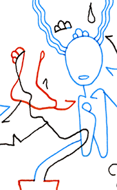 Hannes Kater  Detail einer Zeichnung, September 2026