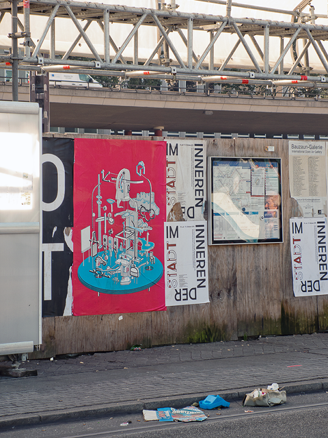 Hannes Katers Beitrag zu: Inside the City – eine Open Air Gallery, Bremen 2015