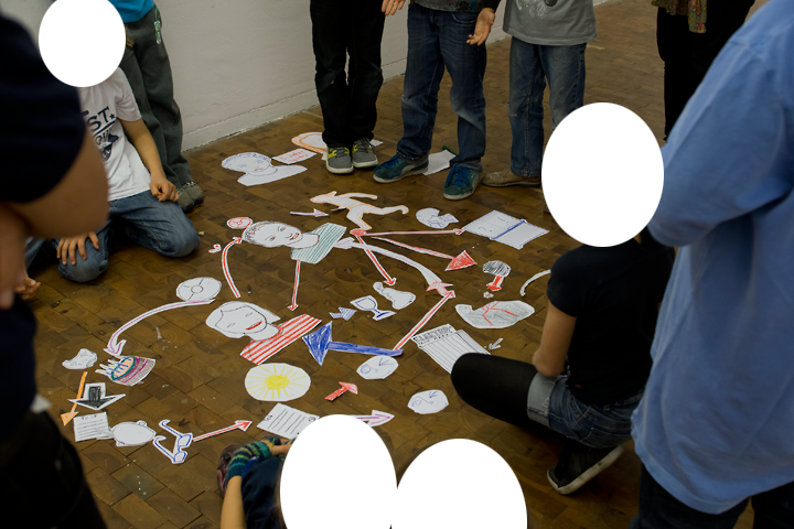 Sehen lernen - Werkstatt in der Akademie der Künste mit Hannes Kater zu seiner Ausstellung "überbrechen"