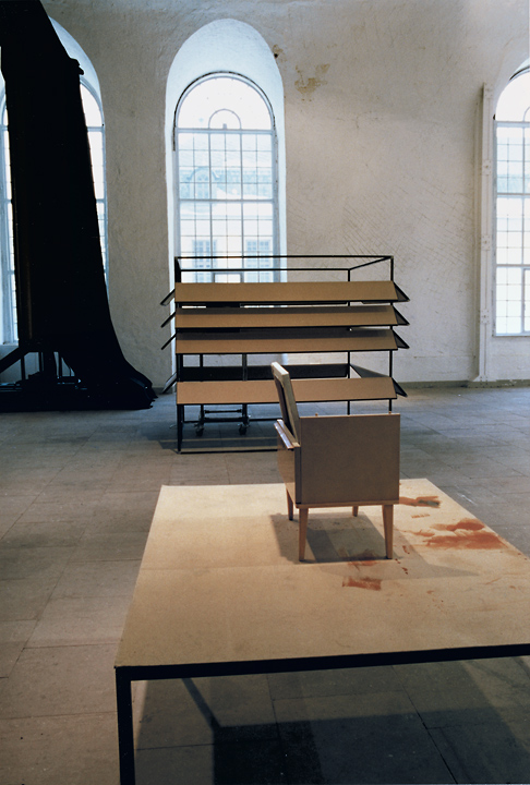 Wiedersehen – 79. Herbstausstellung, Kunstverein Hannover 1996/1997: Arbeit von Hannes Kater