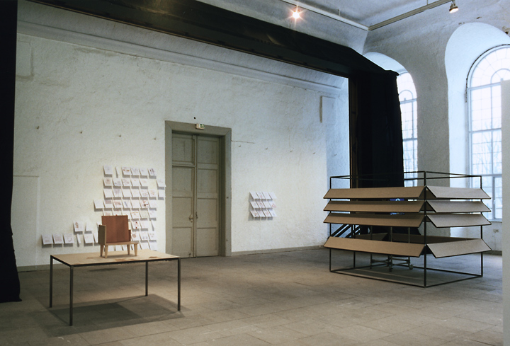 Wiedersehen – 79. Herbstausstellung, Kunstverein Hannover 1996/1997: Arbeit von Hannes Kater