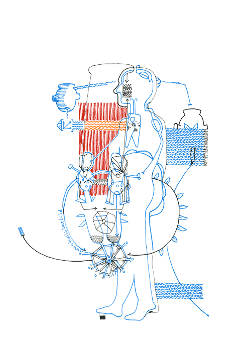 Hannes Kater - drawing from 04/14/2008