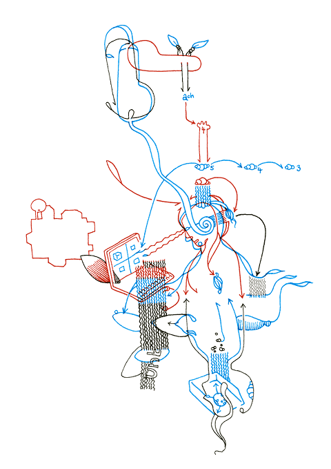 Hannes Kater - drawing from 04/17/2008