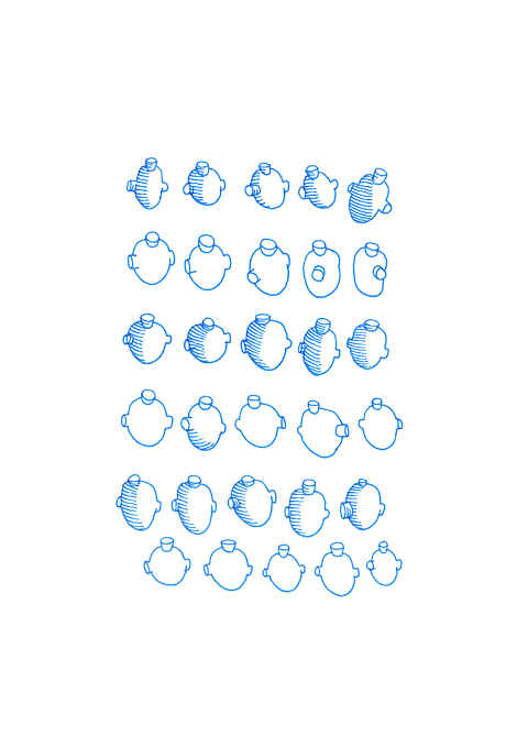 Hannes Kater - Study_6 for Performer Nr. 5 'Heartbomb'