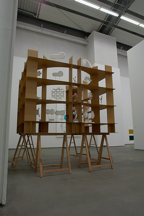 Hannes Kater - Darstellerlexikon im Rundregal, Kunsthalle Lingen 2007