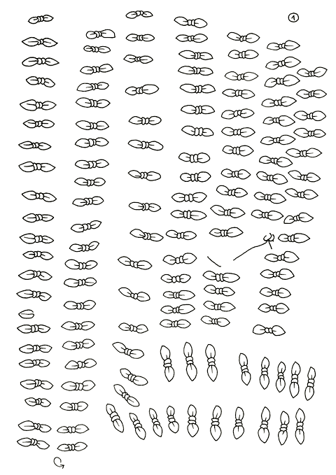 Hannes Kater - Studienblatt_3 zu Darsteller Nr. 14 'Knoten'