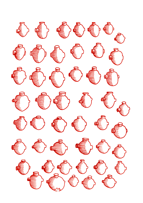 Hannes Kater - Study_1 for Performer Nr. 5 'Heartbomb'