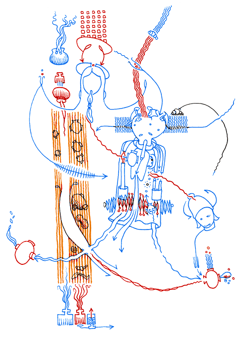 Hannes Kater - drawing from 12/27/2005