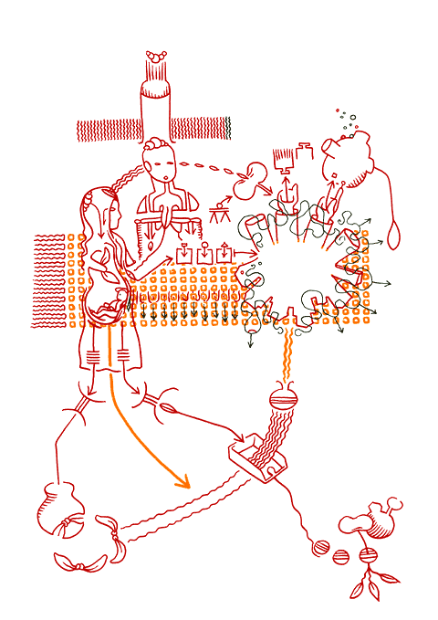 Zeichnung d-14/ Dortmunder Kunstverein: Der 'Hey now' Moment, 2007