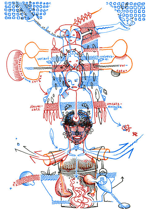 Hannes Kater - drawing from 10/16/2005