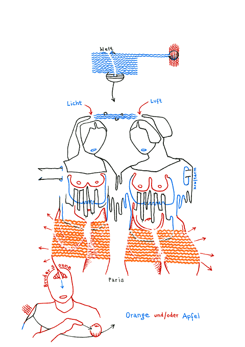 Hannes Kater - drawing from 11/22/2005