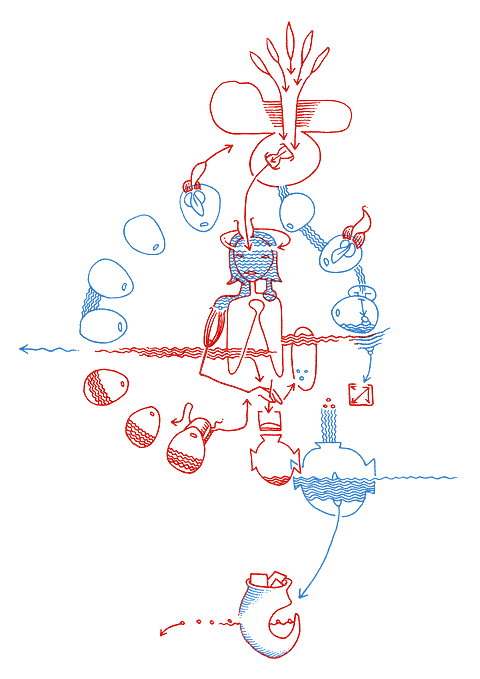 Hannes Kater - drawing from 06/11/2005