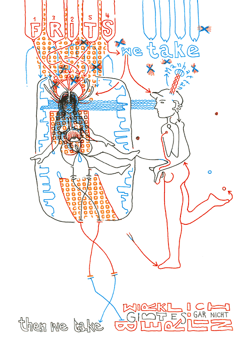 Hannes Kater - drawing from 04/05/2005