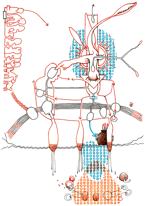 Hannes Kater - drawing from 04/24/2005