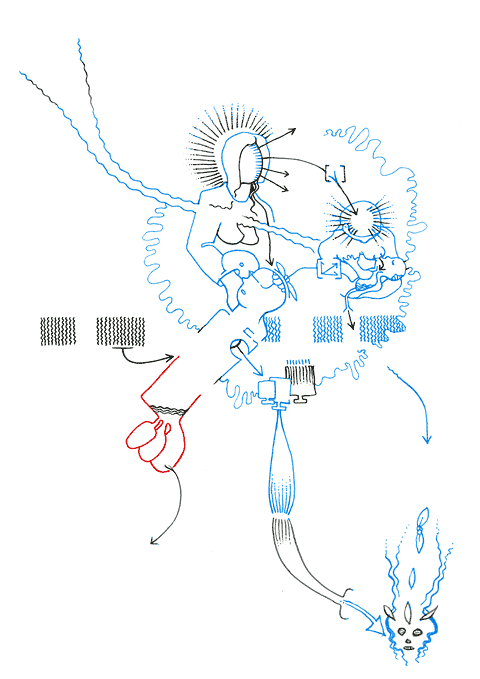 Hannes Kater - drawing from 04/27/2005