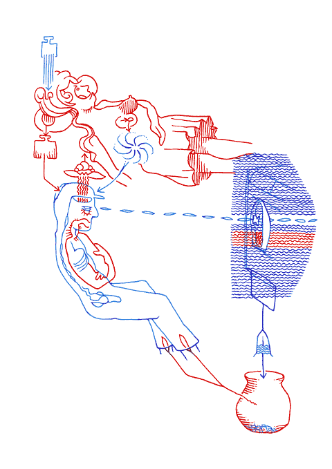 Hannes Kater - drawing from 05/19/2005