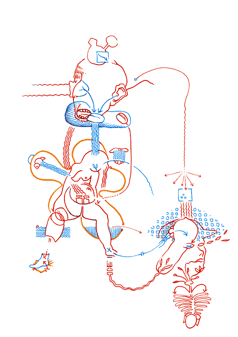 Hannes Kater - drawing from 02/17/2005