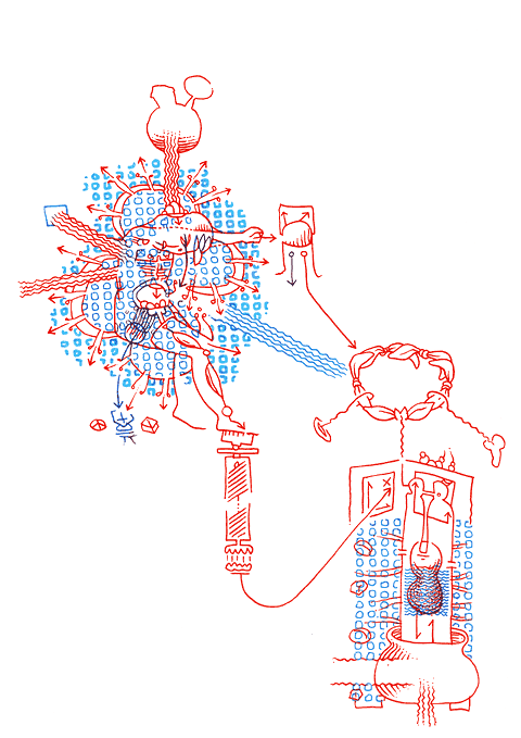 Hannes Kater - drawing from 02/21/2005