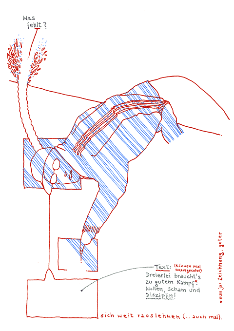 Hannes Kater - drawing from 12/07/2004