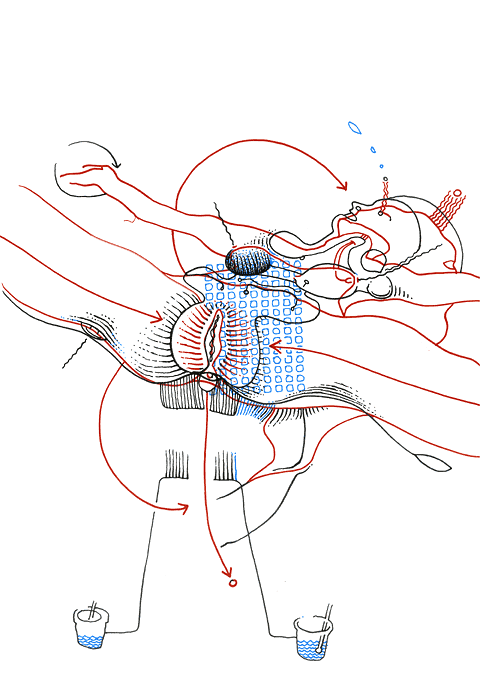 Hannes Kater - drawing from 08/04/2004