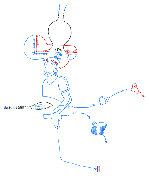 Hannes Kater - drawing from 03/15/2004