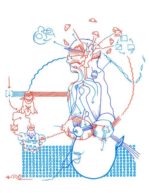 Hannes Kater - drawing from 01/01/2004