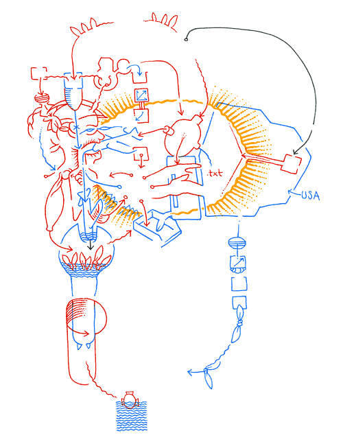 Hannes Kater - drawing from 01/04/2004