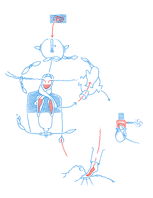 Hannes Kater - drawing from 01/16/2004