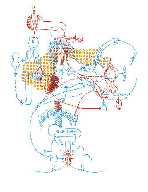 Hannes Kater - drawing from 02/24/2004