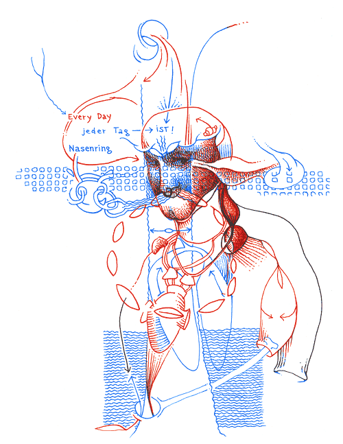 Hannes Kater - drawing from 11/08/2003