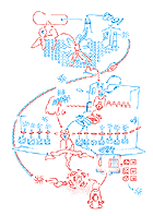 Hannes Kater: Auftragszeichnung Nr. 70_2 - 139x198 Pixel