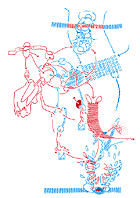 Hannes Kater: Auftagszeichnung Nr. 74_1 - 141x198 Pixel