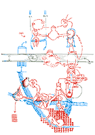 Hannes Kater: Auftragszeichnung Nr. 92_1 - 139x198 Pixel