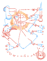 Hannes Kater: Auftragszeichnung Letter Nr. 13_2 - 151x195 Pixel