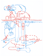 Hannes Kater: made-to-order drawing / Letter Nr. 27_1 - 151x195 Pixel