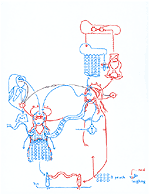 Hannes Kater: made-to-order drawing / Letter Nr. 17_1 - 151x195 Pixel