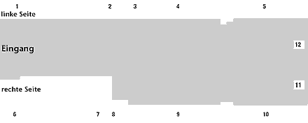 Hannes Kater: Grundriss und Lageplan von: Programm für Singel 74 - 440x176 Pixel