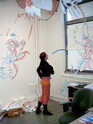 Besuch im Studio - Dezember 2003